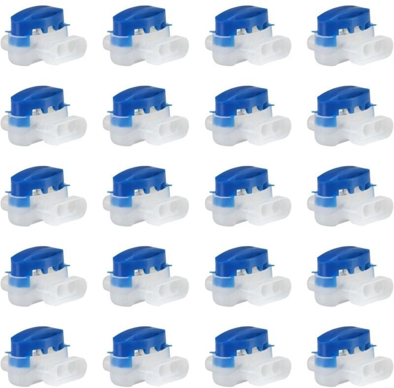 Ugreat - Set mit 20 mit Harzen gefüllten Kabelverbindern für Automower-Rasenmäherroboter