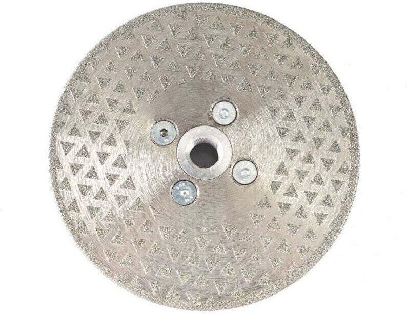 125 mm x M14 galvanisierte Diamanttrenn- und Schleifscheibe für Stein, Marmor, Fliesen und Granit