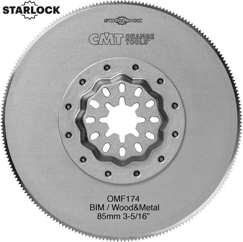 5-Segment-Klingen für Metall OMF174-X5 BIM D = 85 x 0,7 mm SL