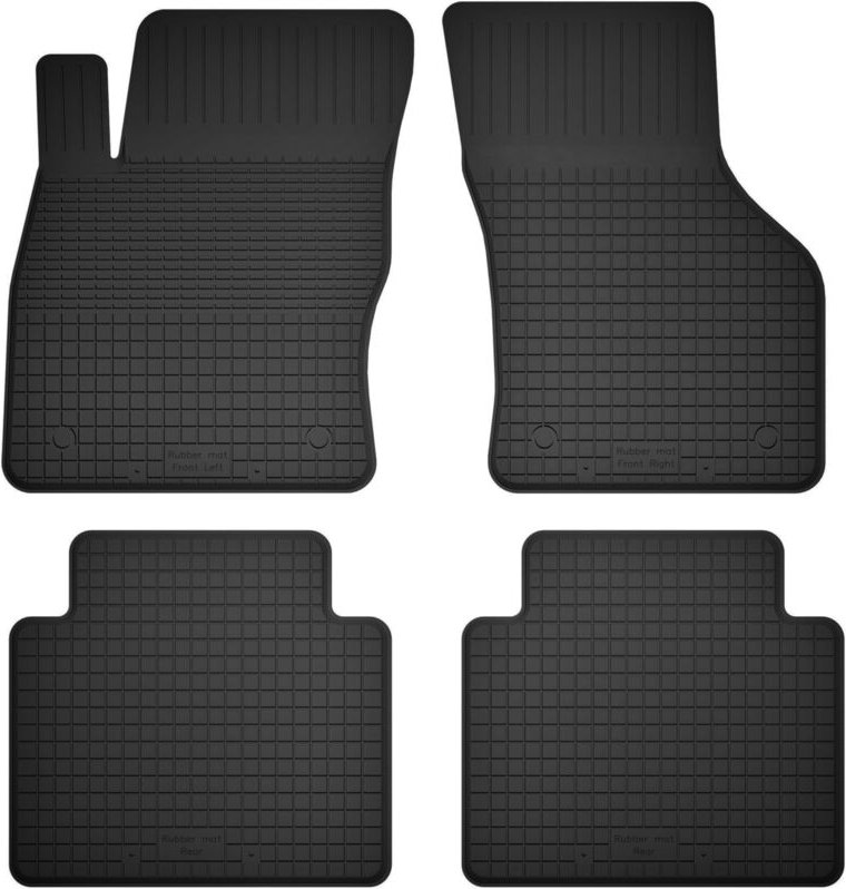 Gummi-Automatten, 4er-Set, Universalmodell: Volkswagen Tiguan Allspace Crossover (2017-)
