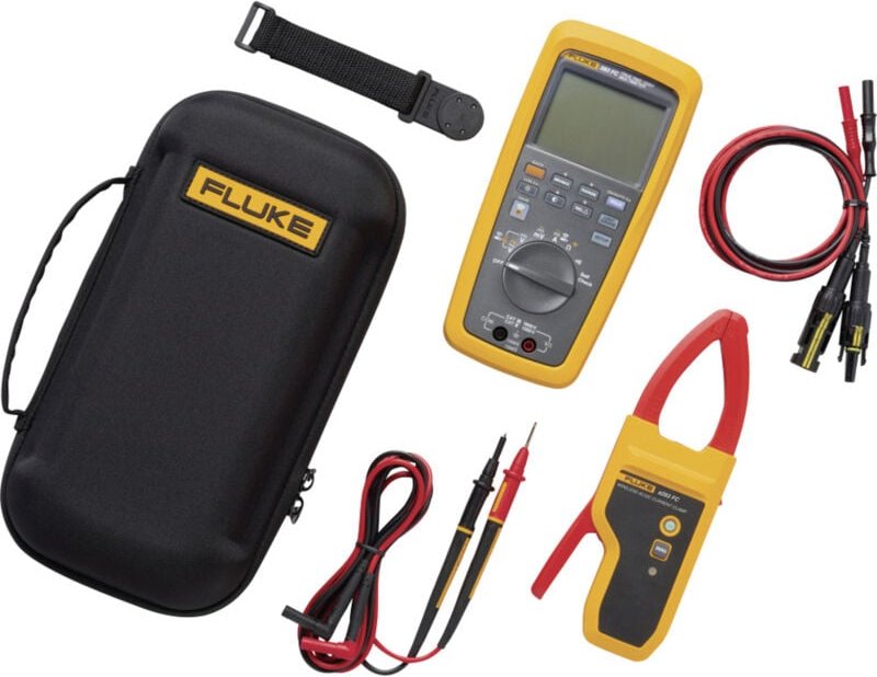 283FC/PV/EUR Hand-Multimeter, Stromzange digital cat iii 1500 v, cat iv 1000 v Anzeige - Fluke