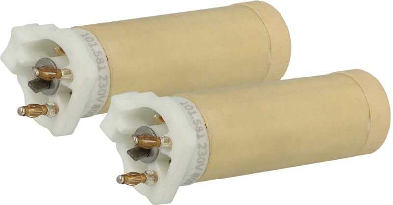 vhbw 2x Heizelement kompatibel mit Leister LABOR S + MINOR, S Heißluftschweißpistole - 800 W, Keramik Heizkern, 1,68 x 5...
