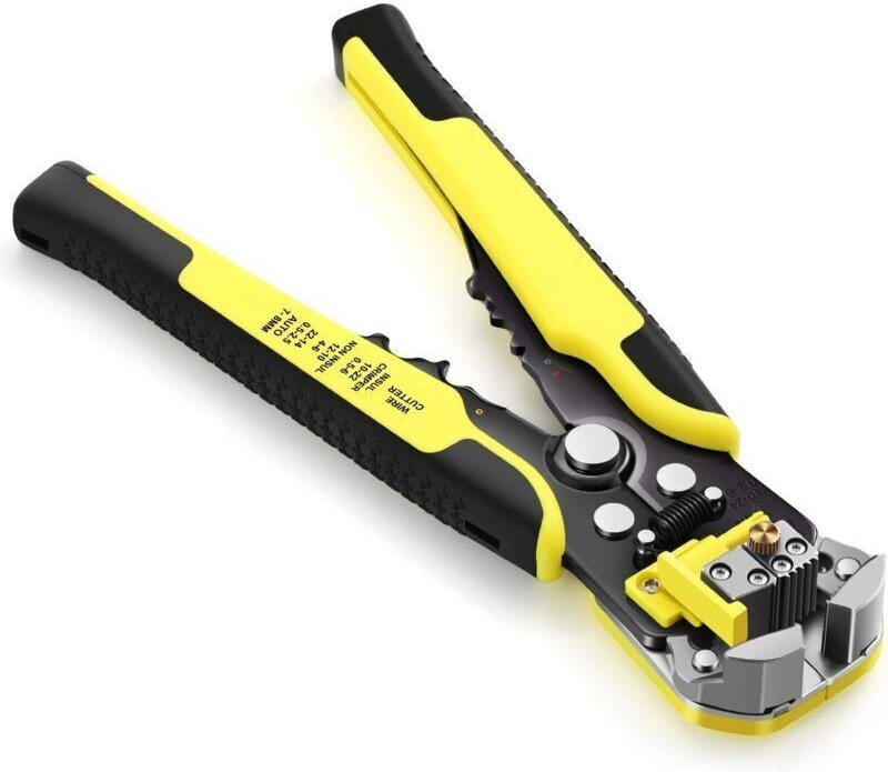 24-10 AW/34-3/0,2-6 mm Abisolierzange, Dromild Automatisches Abisolierwerkzeug, 8-Zoll-Abisolierzange mit Selbstjustieru...