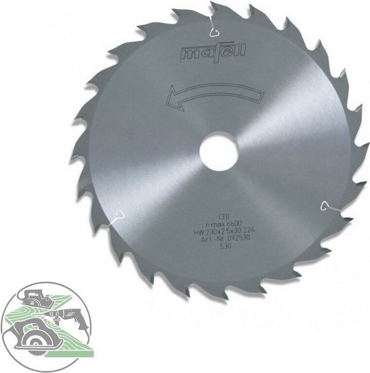 Thumbnail - Sägeblatt hm 230 x 1,8 / 2,5 x 30 z 24 ksp 85 092530 - Mafell