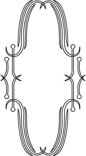 Rcs-306 Schnitzschablone - Die Romtüre