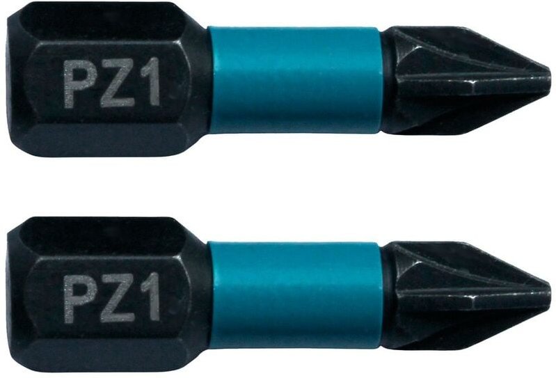 Bit PZ1 25 mm 2 Stück Impact Black B-63638 - Makita