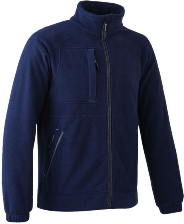 Fleece-Jacke Koala T.s - 100% recyceltes Polyester - 350g/m - Blau Ma Rine