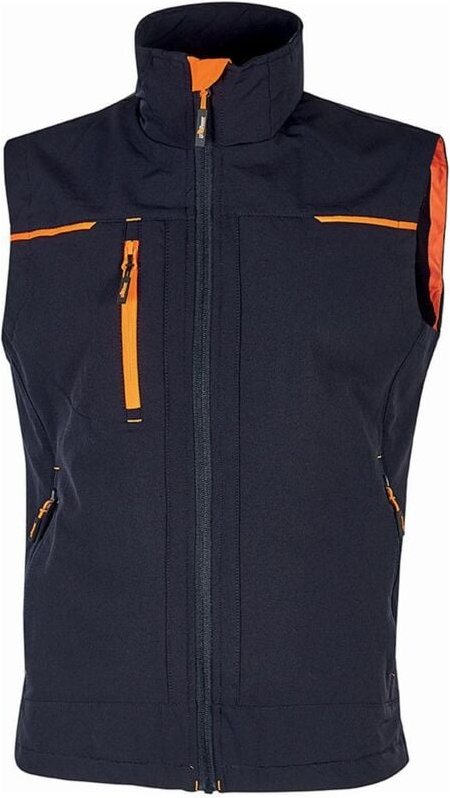 U-POWER Arbeitsweste Saturn dunkelblau 5XL