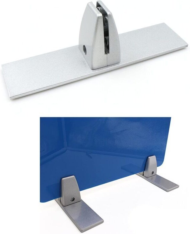 Glasklemmen, verstellbar, Aluminiumlegierung, Plexiglas, Tischklemme, Trennwandhalter, Bildschirmtrennungsclip für 4–20 ...