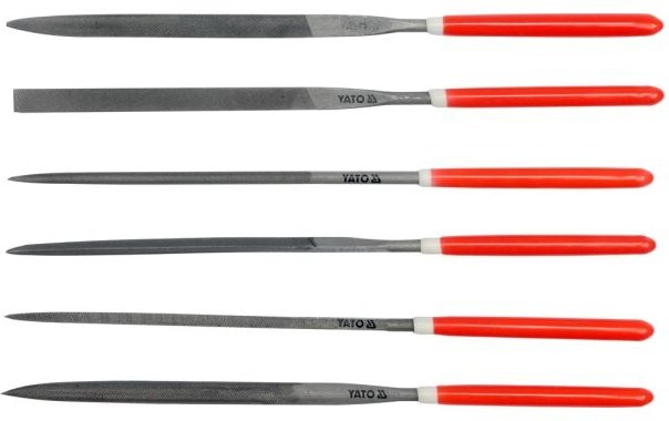Yato YT-6160 - Set de feilt de Nadel 6 St. 3 x 140 x 65 mm