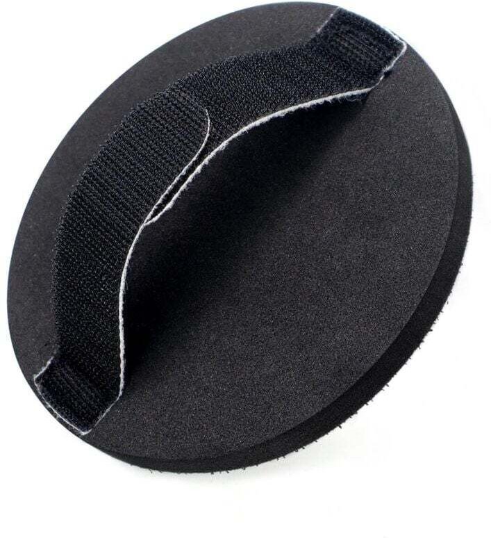 Tampone per levigatura manuale, tampone per levigatura manuale da 5" con velcro, dischi con velcro per la lavorazione de...