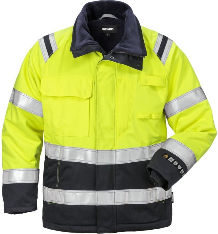 Fristads 129548-171-3XL Flamestat High Vis Winterjacke für Damen, Kl. 3 4285 ATH