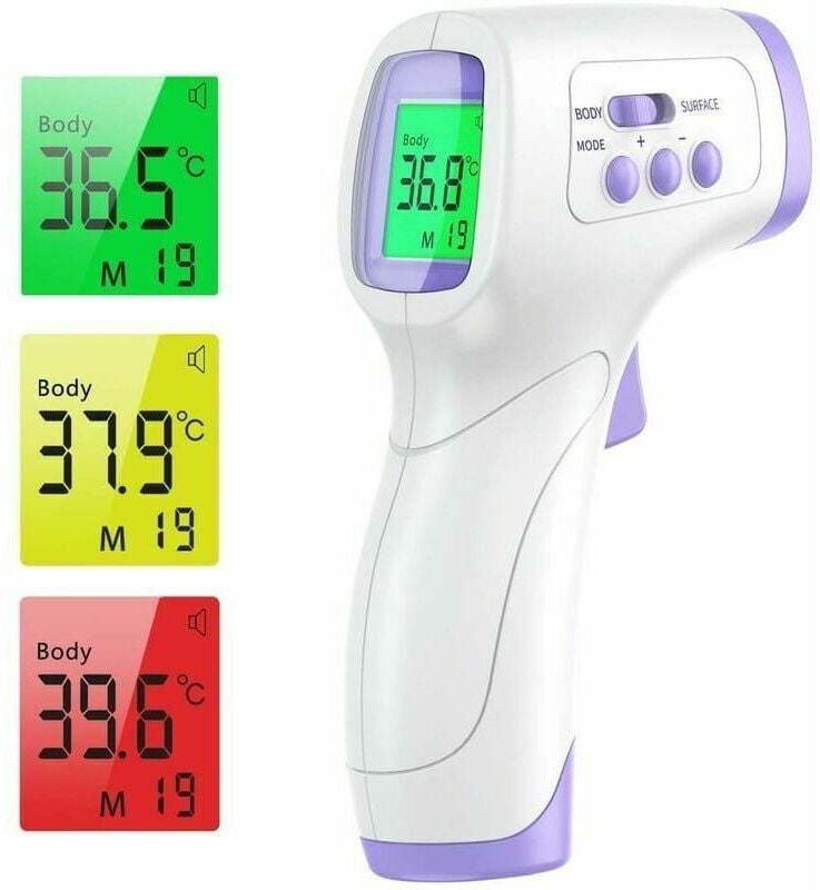 Nazalus-Hot Sale-Stirnthermometer für Erwachsene, Infrarot-Stirnthermometer, berührungsloses Objektthermometer für Erwac...
