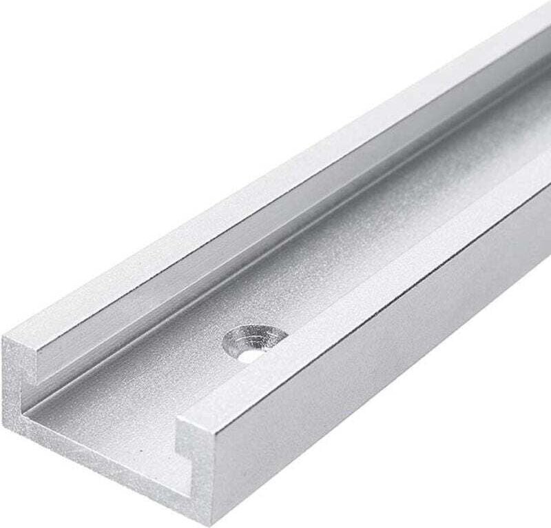 500 mm T-Nut T-Schiene Gehrungsschiene Vorrichtungsschlitz für Tischkreissäge Router Tisch Holzbearbeitungswerkzeug B
