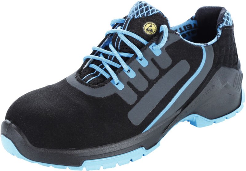 STEITZ SECURA Halbschuh schwarz/blau VD PRO 1500 ESD, S2 XB, EU-Schuhgröße: 40