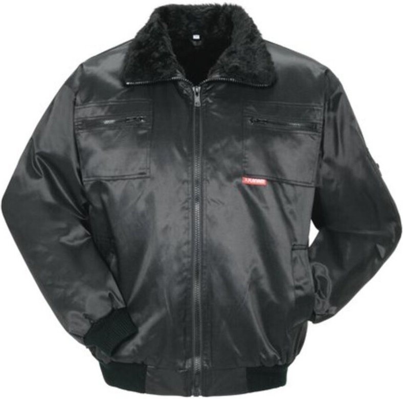 Pilotenjacke Outdoor Gletscher schwarz xxl - Planam