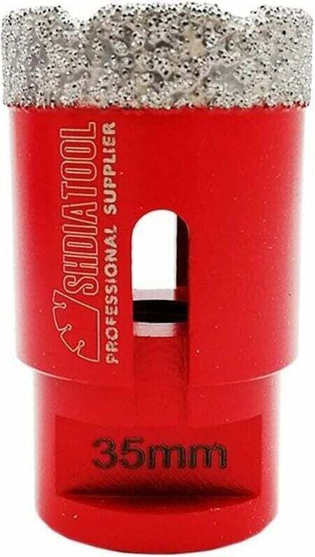 Vtizikl Brocas de diamante de 35 mm con rosca M14 para perforación en seco de baldosas de porcelana, granito y mármol