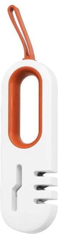 Ulisem 4-in-1 tragbarer Messer- und Scherenschärfer, professioneller 4-stufiger manueller Schärfer für Küchenmesser