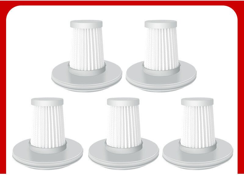 5-teiliger HEPA-Filter für den kabellosen Xiaomi Mijia Handy Home Car Mini Staubsauger