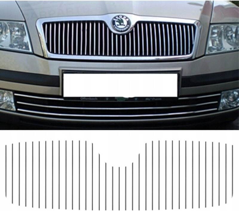 Skoda Octavia – Chromleisten Für Den Kühlergrill