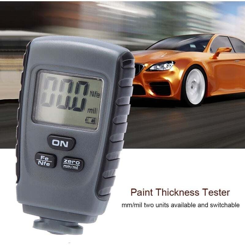 Mini-Digital-LCD-Lackdickenmessgerät, Lackdickenmesser für Autos, Prüfgerät