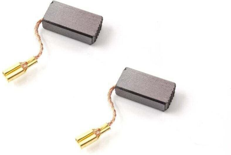 2x Kohlebürsten, Motorbürsten 5 mm x 8 mm x 16 mm, passend für Bosch Elektrowerkzeuge B 9150, B1100, B1150, GEX 150 Turb...
