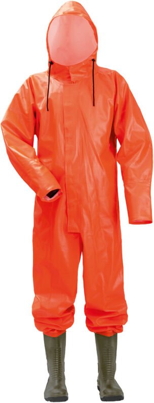 Gr .40 SCHUTZ-ANZUG ORANGE grün OFFSHORE PROTECTIVE SUIT