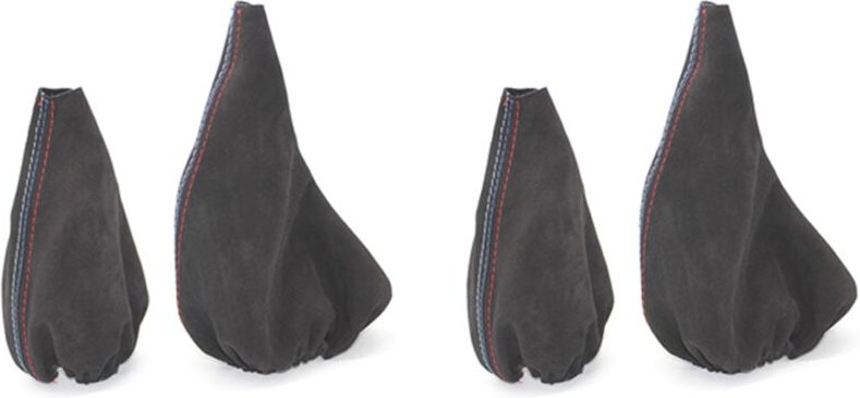 Tlily - 2X Auto Gang Schalten Kragen Manuelle Handbremse Gamasche Kofferraum Abdeckung für - 3 Series E36 E46 E30 E34 M3...