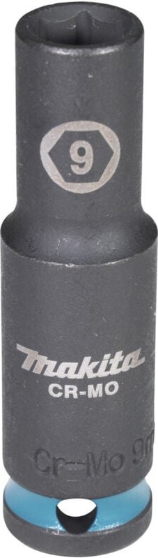 E-16265 Steckschlüssel 3/8" SW9 Impact Black lang - Makita