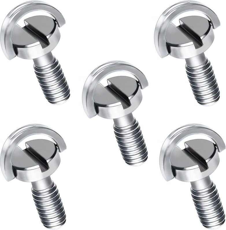 Jusch - 1/4 Zoll Edelstahl-Schraube, Kamera-Befestigungsschraube, Kamera-Kamera-Unterstützung, Stativablage