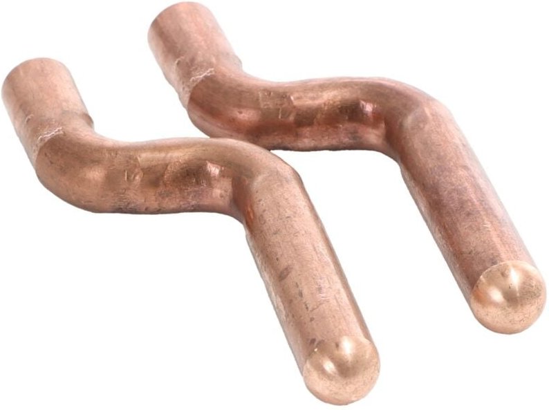 Elmag - CU-Elektrodenpaar S-Form ø 10mm