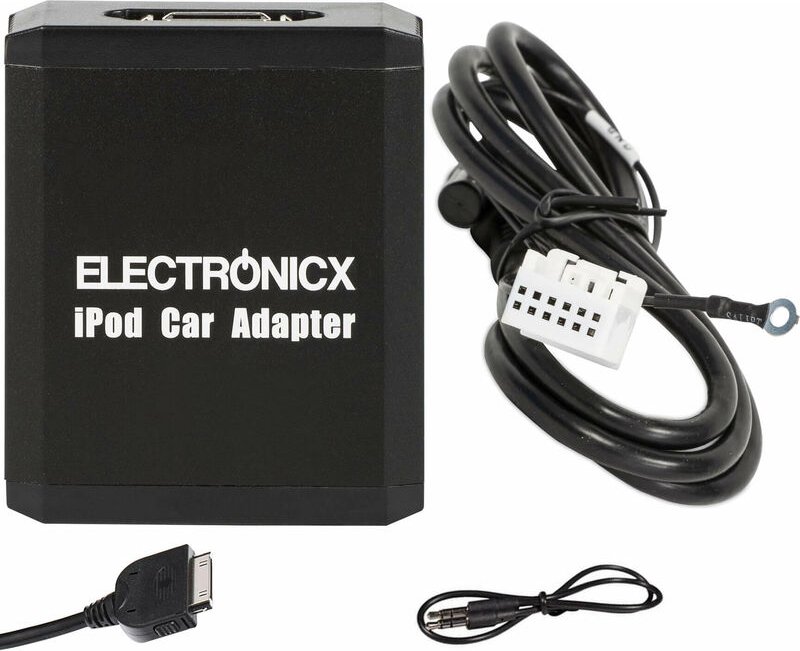 Adapter AUX iPhone iPad iPod CD Wechsler VW, Seat, Skoda, Audi 12 Pin