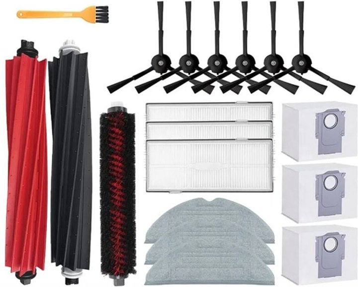 Für S8 Pro Ultra S8 + G20 Wichtigsten Seite Pinsel Mopp Hepa-Filter