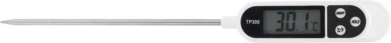 Lebensmittelthermometer mit Einstich, Fleischthermometer für den Hausgebrauch, hochpräzises Temperaturmessgerät für Öl u...