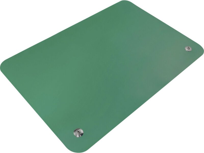 Quadrios ESD-Tischmatte Grün (L x B) 60 mm x 40 mm