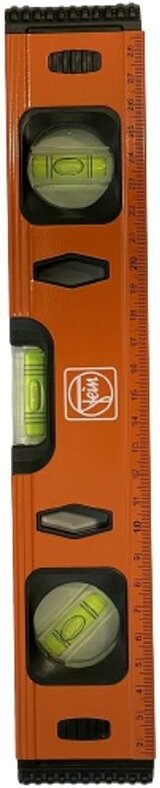 Aluminium Wasserwaage magnetisch 30 cm kappen abnehmbar gefräste Fläche - Fein