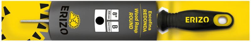 Runde Raspel ERIZO 10" Fein