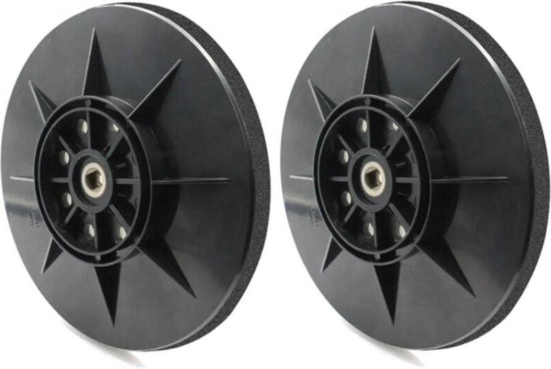 8-Loch Schleifteller / Stützteller / Kletteller 225mm für Einhell 4259965, Matrix dws 600-1 710, Apex 710 Watt Langhalss...