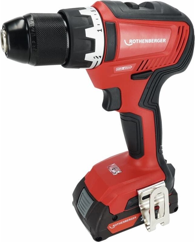 Rothenberger - ro DD55 Akku-Bohrschrauber, eu amp