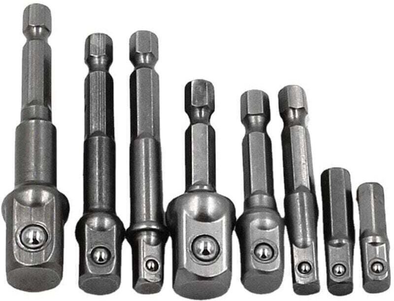 Ersatzteile für das 8-teilige MC-Set, bestehend aus Schraubendreher, Schraubenschlüssel, Verlängerungsstange aus Chrom-V...