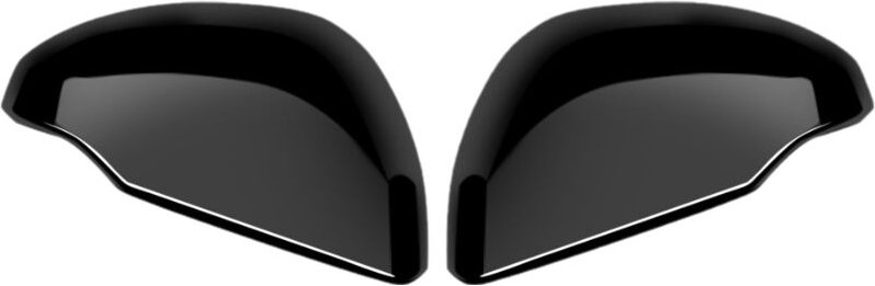 Auto Glänzend Schwarz Rückspiegel Seitenglas Spiegelabdeckung Zierrahmen Seitenspiegelkappen Für Honda hrv hr-v Vezel 20...