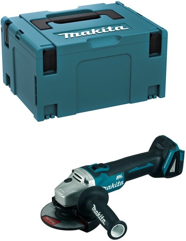 Winkelschleifer 18V lxt Ø125 mm (nur Maschine) in makpac Makita DGA504ZJ