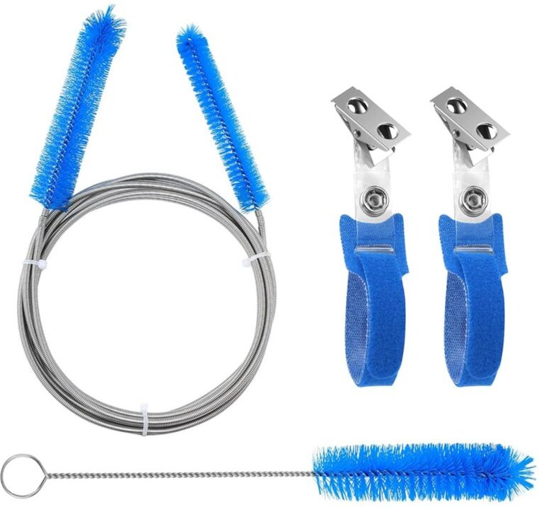 4-teiliges Set mit Reinigungsbürsten für CPAP-Schläuche mit Durchmessern von 15–22 mm