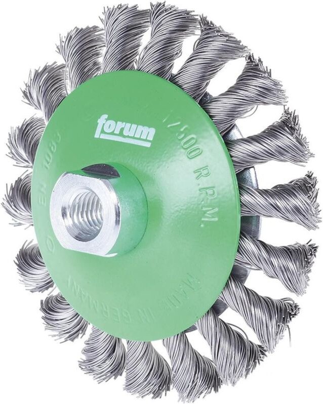 Kegelbürste Rostfrei M14 115 x 0,50 mm gezopft - Forum