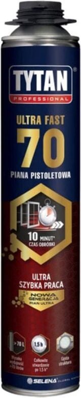 Niederdruck-Schaumpistolen-Montageschaum ULTRA FAST 70 PROFESSIONAL 860 ml