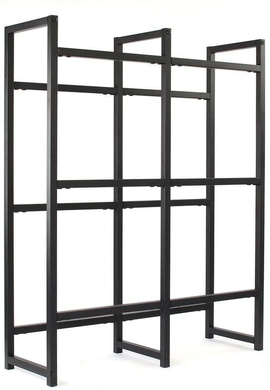 Getränkekistenregal für 6 Kästen, Kistenregal aus Stahl, 91 x 31 x 116 cm, 20kg pro Ebene - Toboli