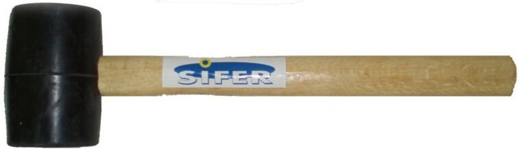 Rubber Mace 453 g Schwarz 16 oz 60116 - Sifer