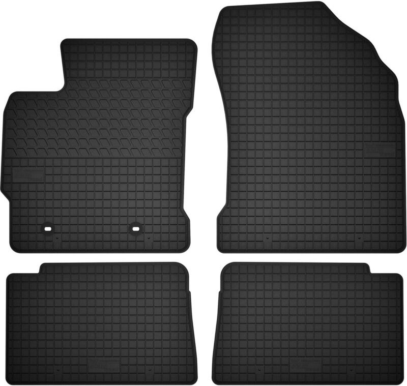 Gummimattensatz für Toyota Corolla X E14 / E15 Limousine (Modelljahre 2006 bis 2013)