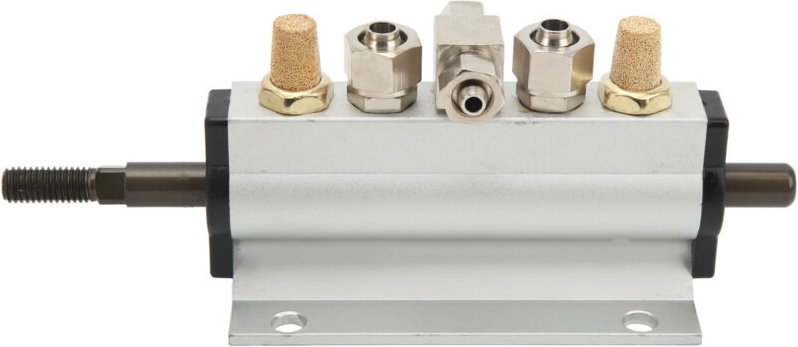 Mumusuki 5-Wege-Reifenwechsler mit Fußsteuerung und Luftventil.