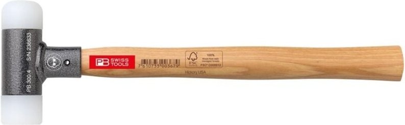 Schonhammer mit Holzstiel pb 300 Pb Swiss Tools 60mm